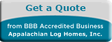 Appalachian Log Homes, Inc. is a BBB Accredited Home Builder in Knoxville, TN
